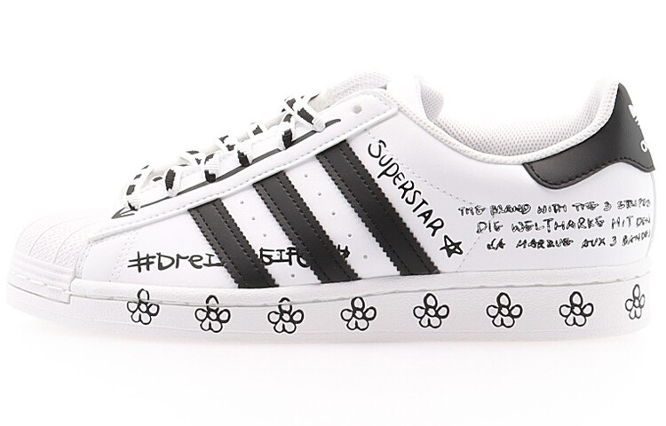 

Кроссовки Adidas Originals Superstar 'Sharpie Pack - Graffiti White Black'