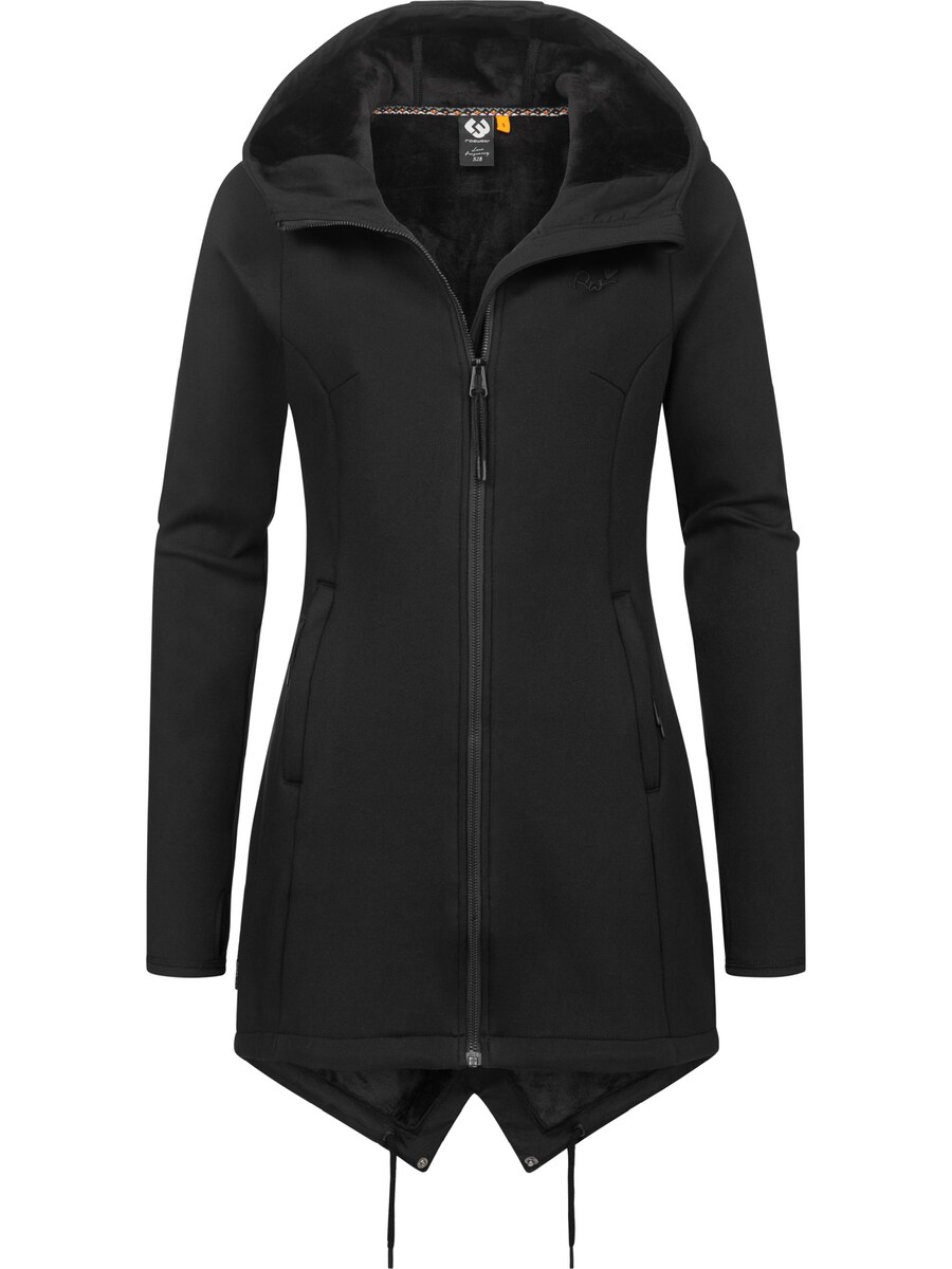 

Толстовка с капюшоном на молнии Ragwear Wingi, черный
