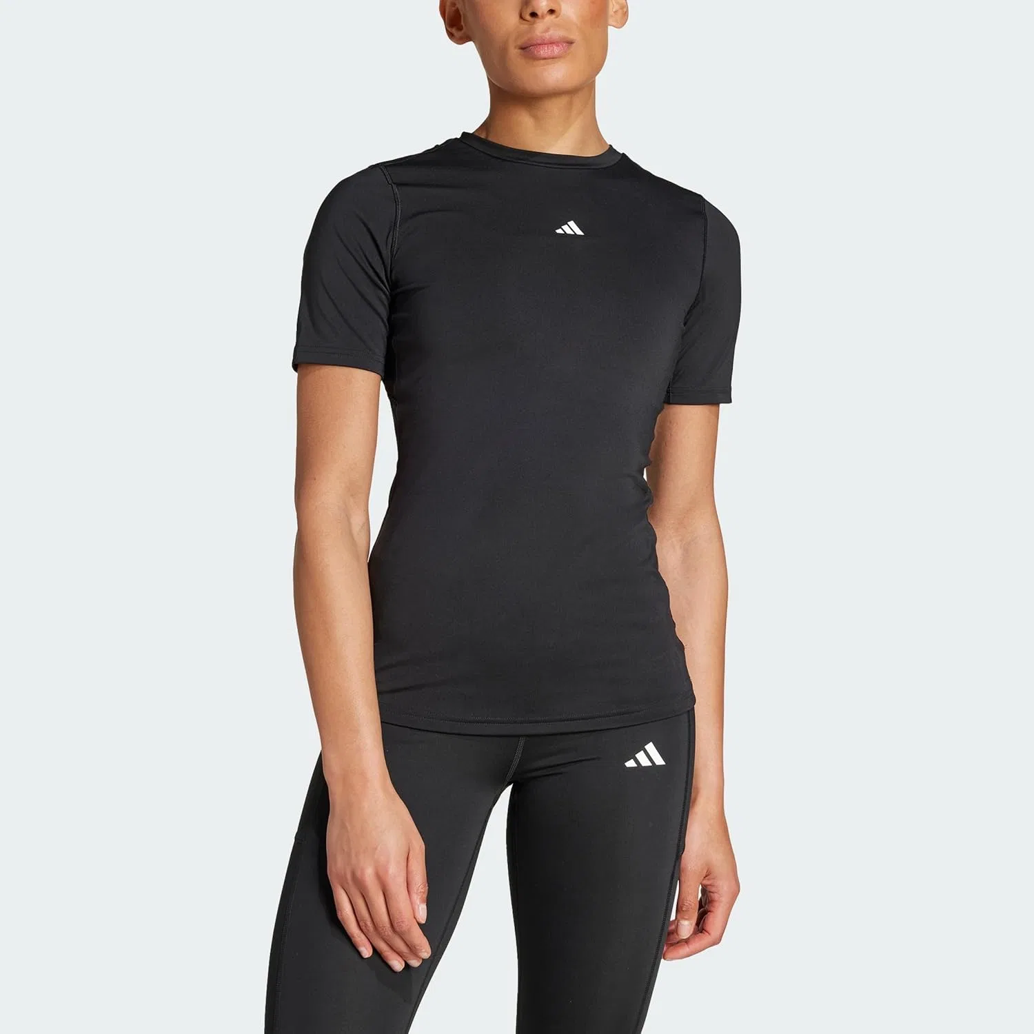 Топ женский тренировочный adidas, Black — фото 4