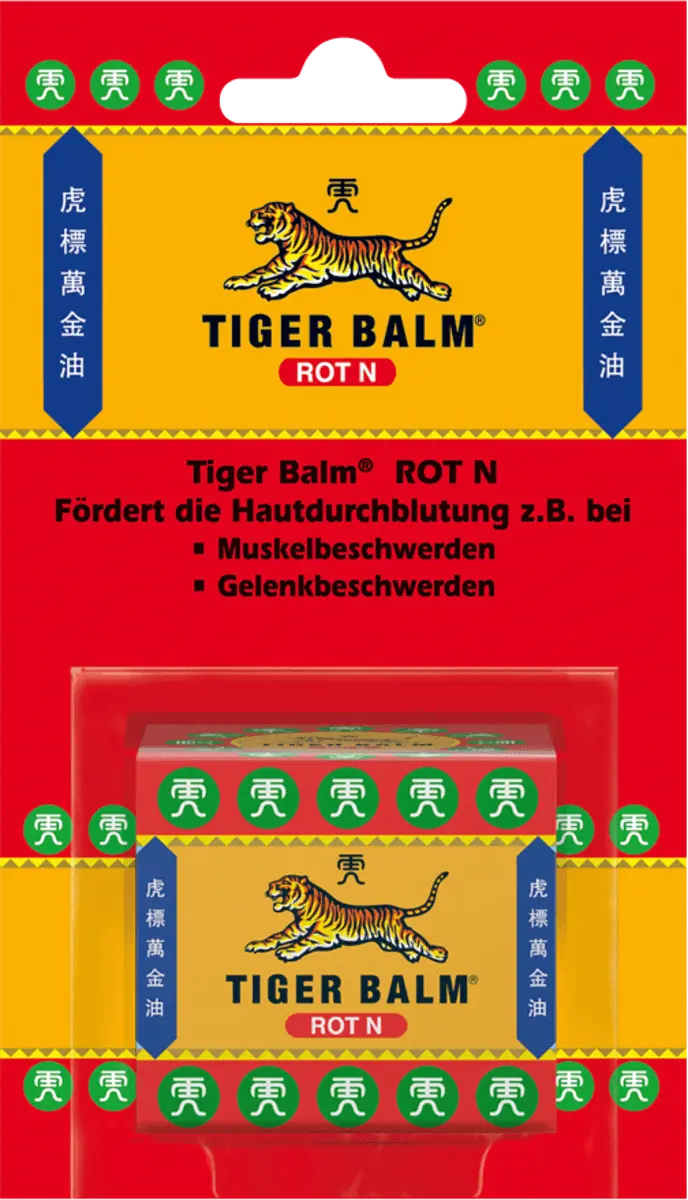 

Оригинальный тигровый бальзам красный N 19,4 г Tiger Balm