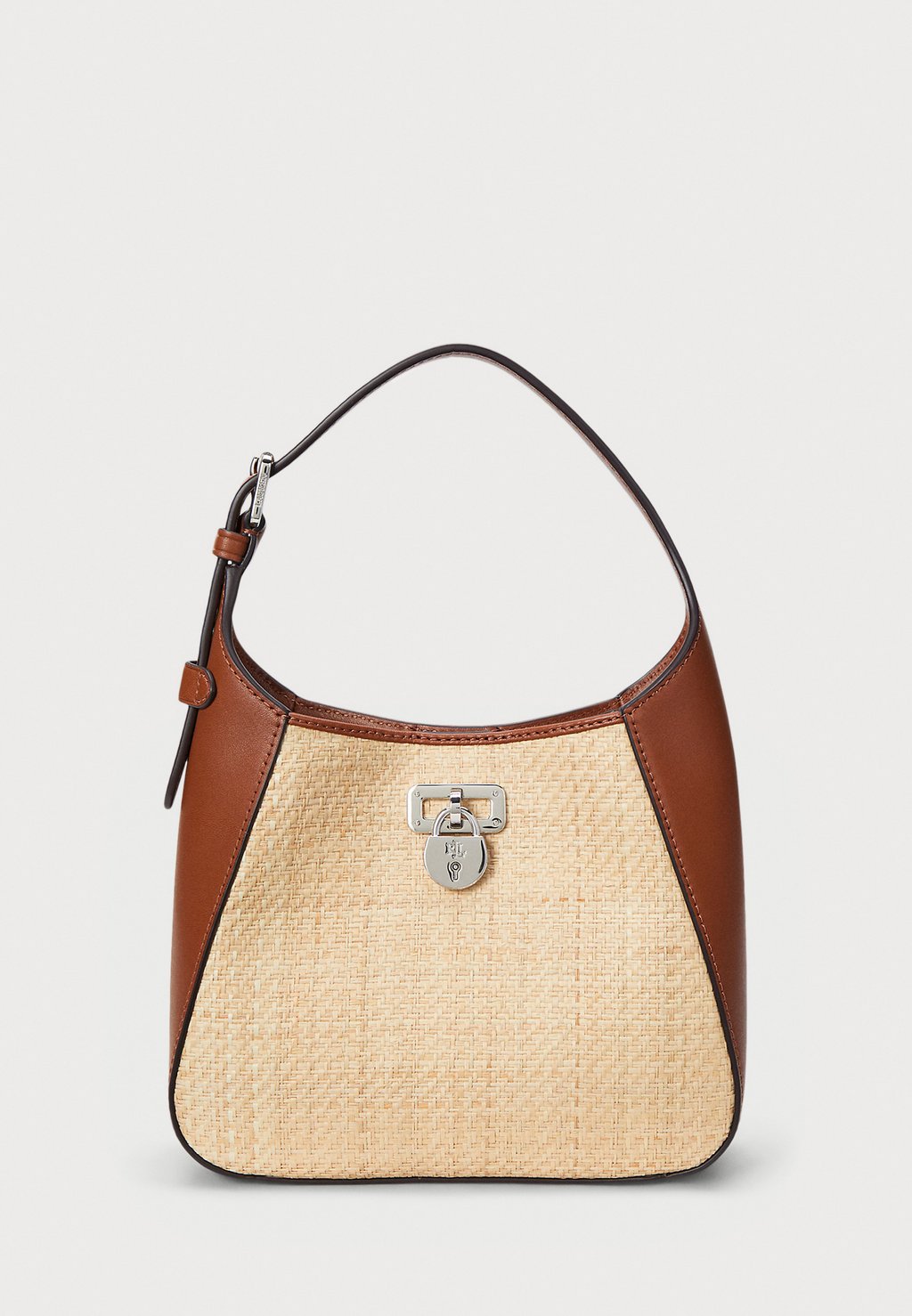

Сумка RAFFIA SMALL TANNER SHOULDER BAG Lauren Ralph Lauren, бежевый