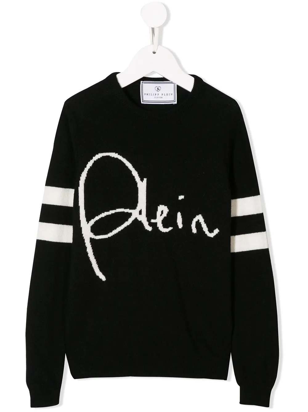 

Пуловер Signature Philipp Plein Junior, черный