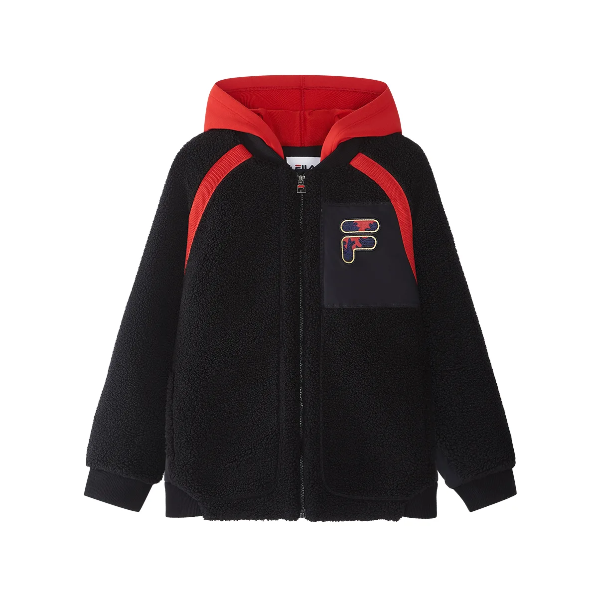 Утепленная курка свободного кроя для детей FILA KIDS, P-NV Legend Blue