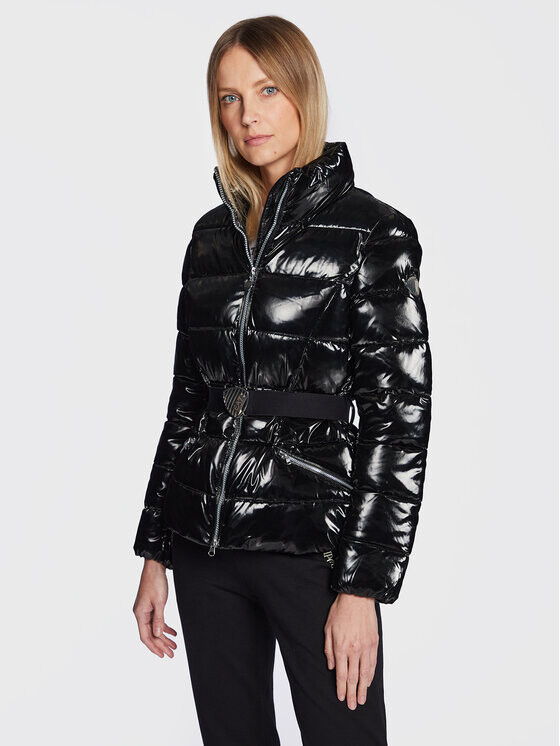 

Пуховик стандартного кроя Ea7 Emporio Armani, черный