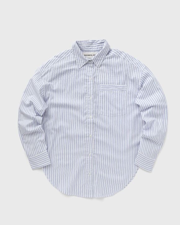 

Топ Designers, Remix Aubrey Oversized Shirt, цвет light blue/white stripes
