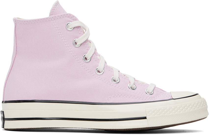 

Фиолетовые высокие кеды Chuck 70 Converse