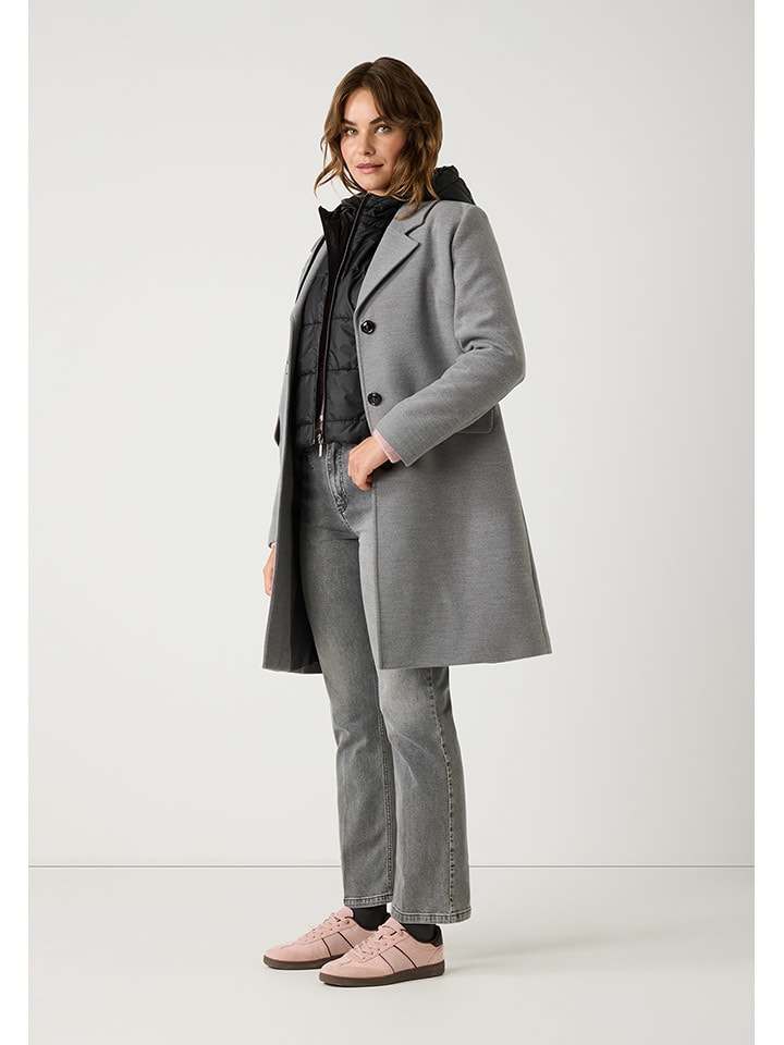 

Серое пальто More & More, серый