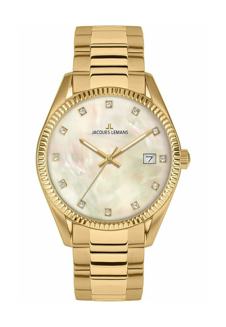 

Часы QUARZ Jacques Lemans, золотой