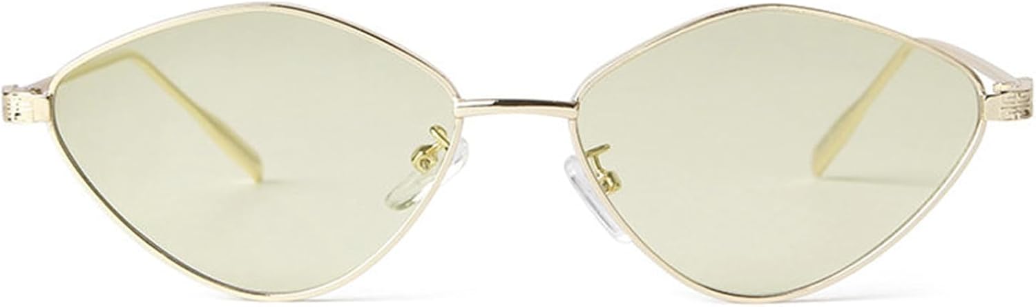 

Модные металлические шестиугольные солнцезащитные очки Helena для женщин и мужчин, винтажные узкие очки неправильной формы, ретро шестиугольные солнцезащитные очки, C6