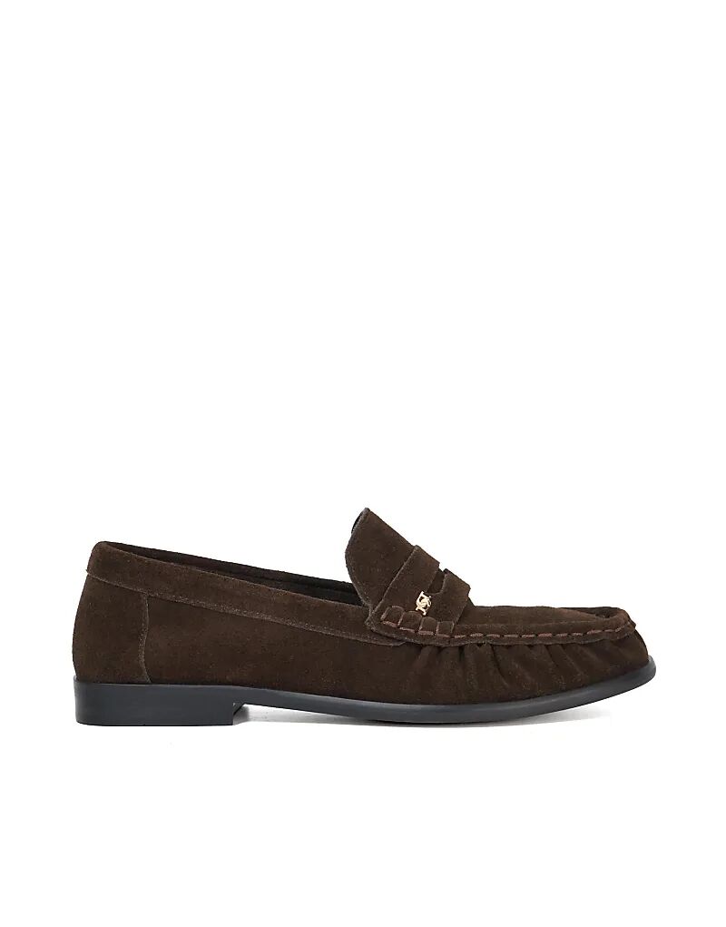 Коричневые мокасины Dune London Grisella