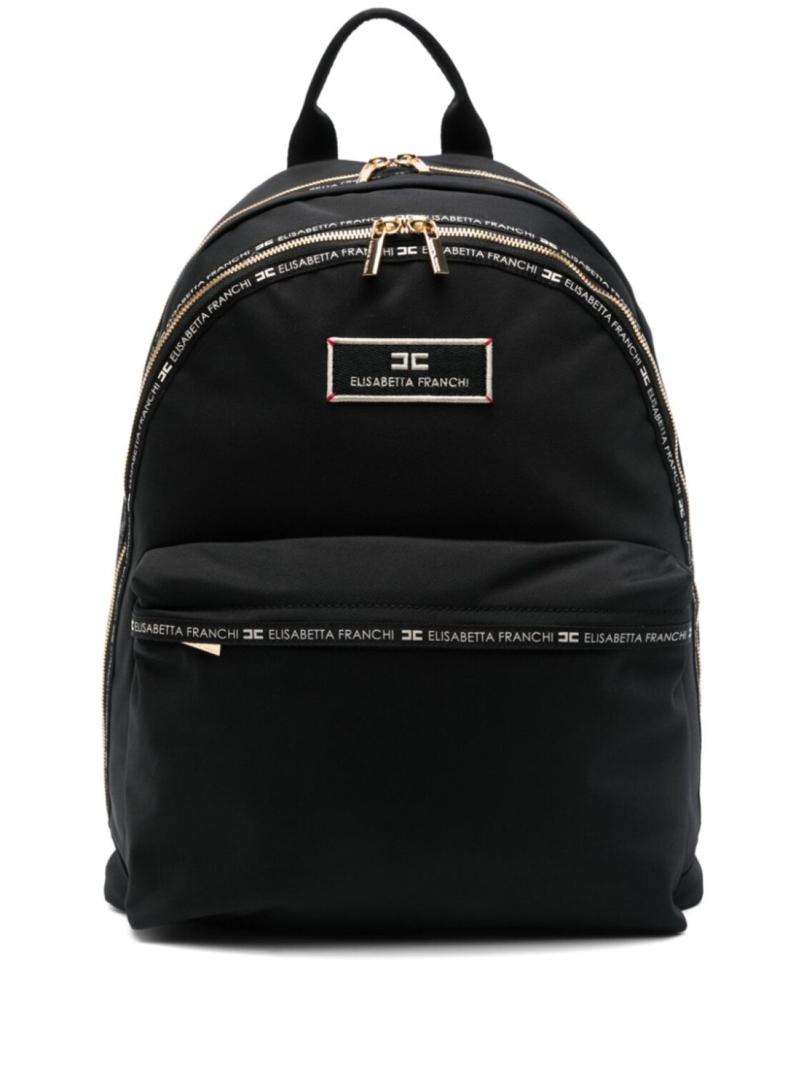 

Рюкзак с логотипом Elisabetta Franchi La Mia Bambina, черный