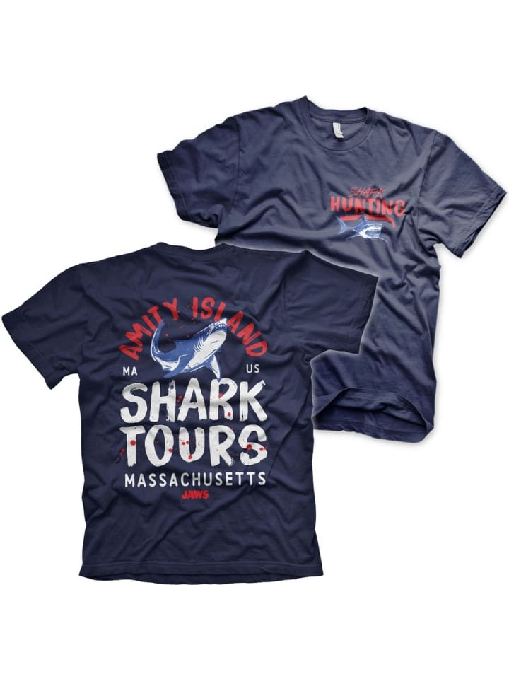

Футболка Jaws, синий
