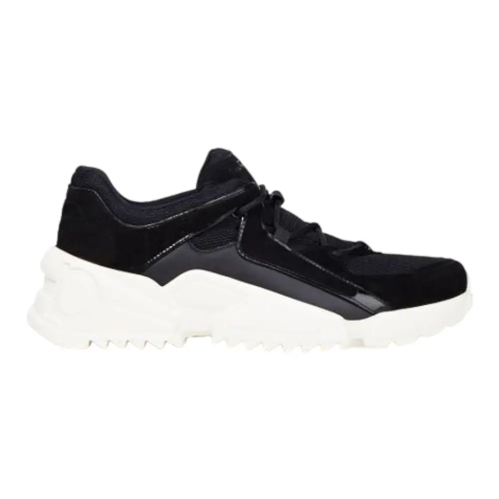 Женские кроссовки SALVATORE FERRAGAMO Skylar 728303 черные, мультиколор