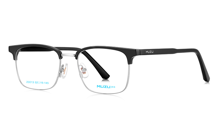 

MUZU Мужские очки для зрения, Versatile Black | Silver-C05