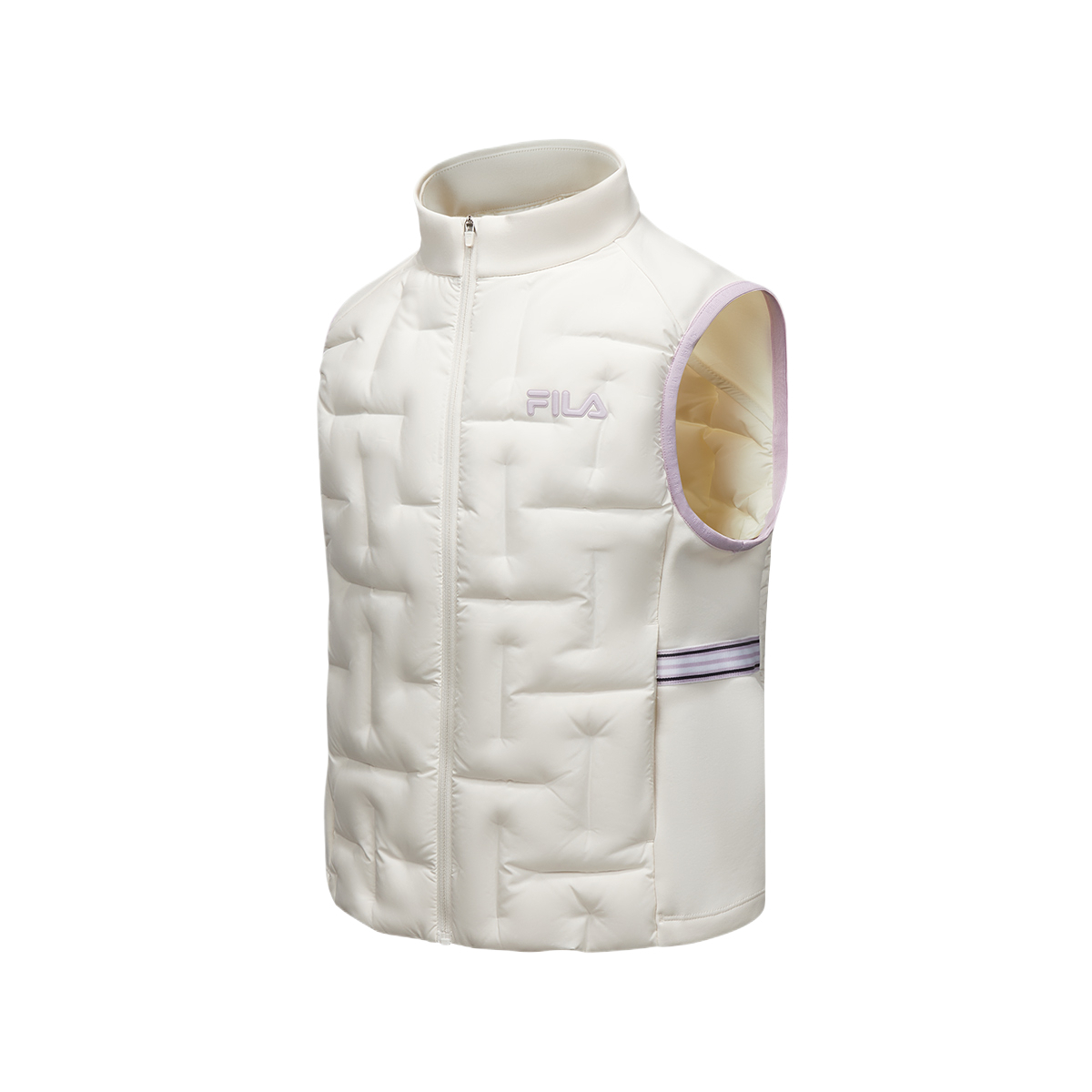 Пуховая жилетка Down Vest FILA KIDS, белый — фото 4