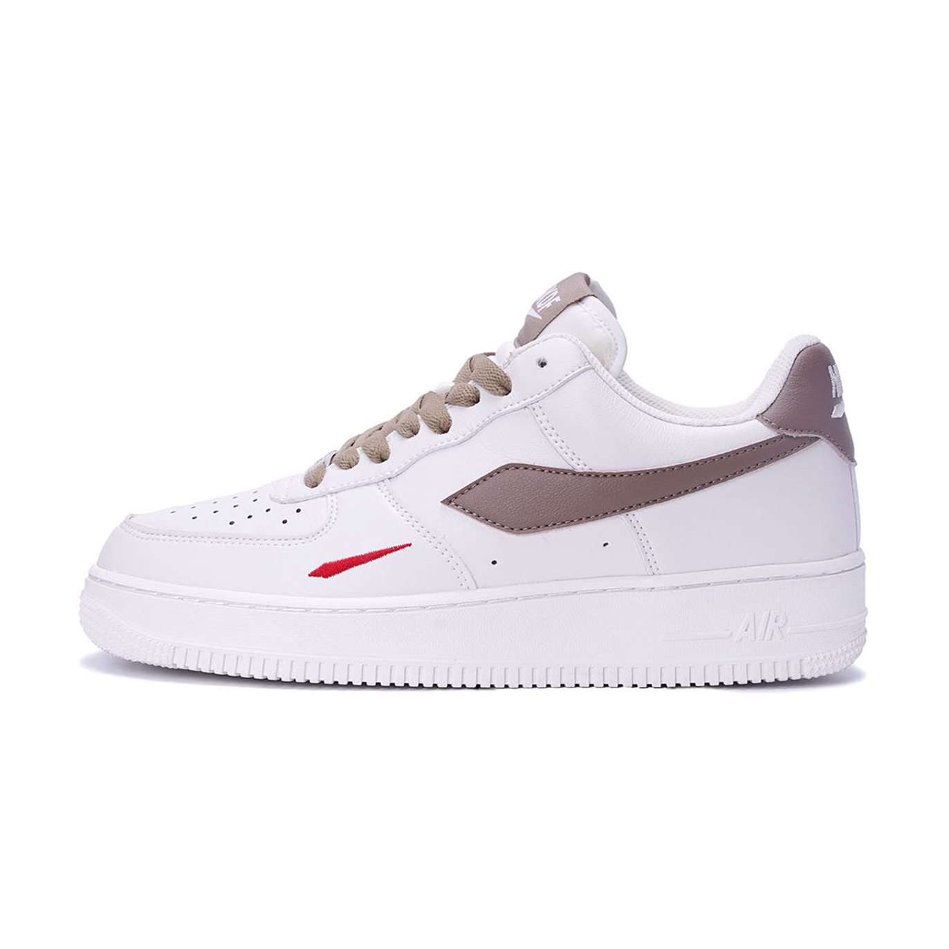 

Увеличивающие рост, износостойкие, легкие и дышащие низкие кроссовки для скейтбординга для мужчин, цвет «молоко-кофе» GLO BULL, Milk Coffee