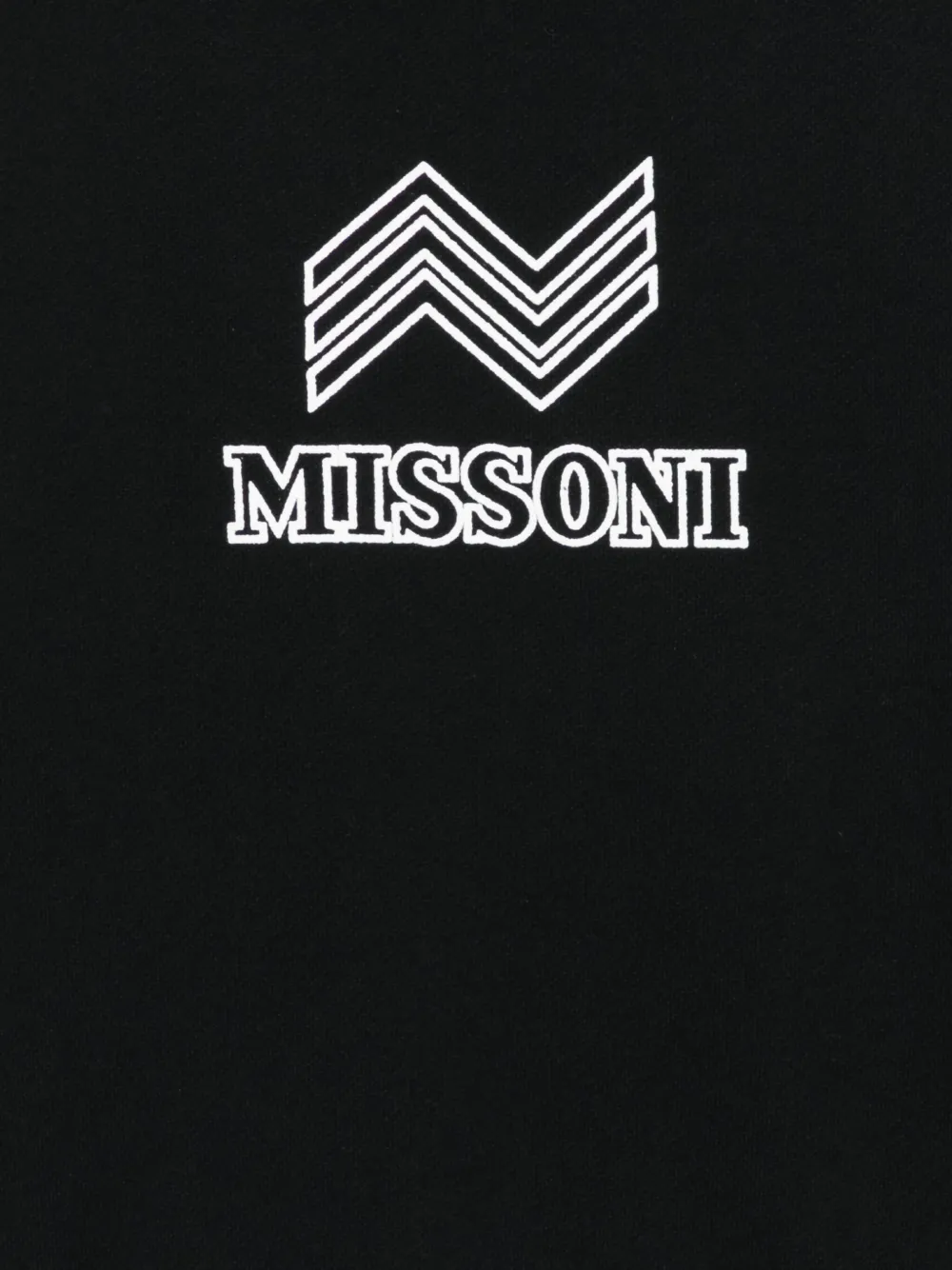 Толстовка с логотипом Missoni Kids, черный — фото 3
