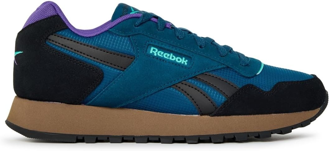 

Кроссовки Reebok Glide для взрослых, унисекс, черный/синий/коричневый