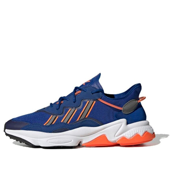 

Кроссовки оригиналы ozweego Adidas, синий