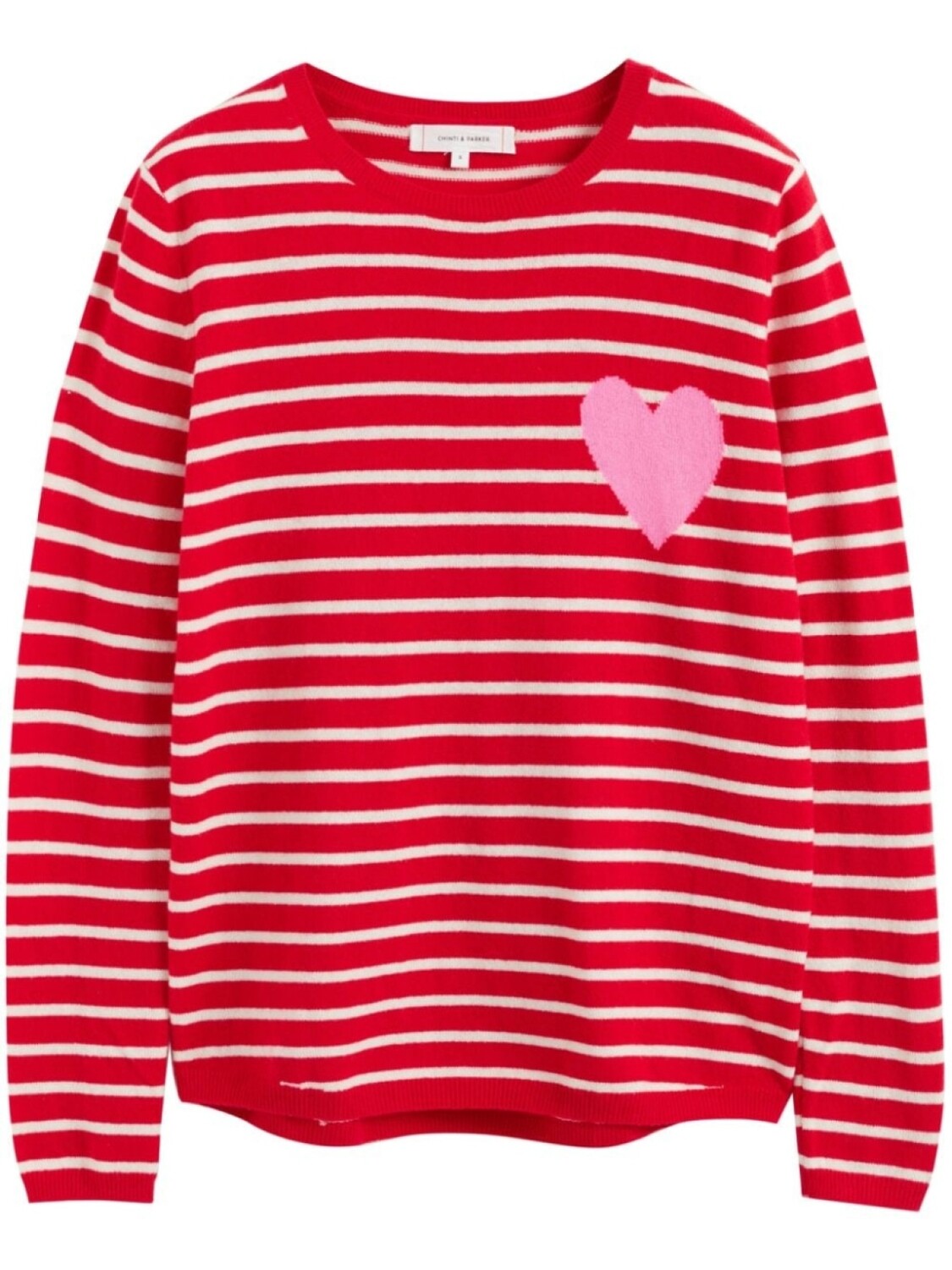 

Chinti & Parker джемпер Breton Heart, красный