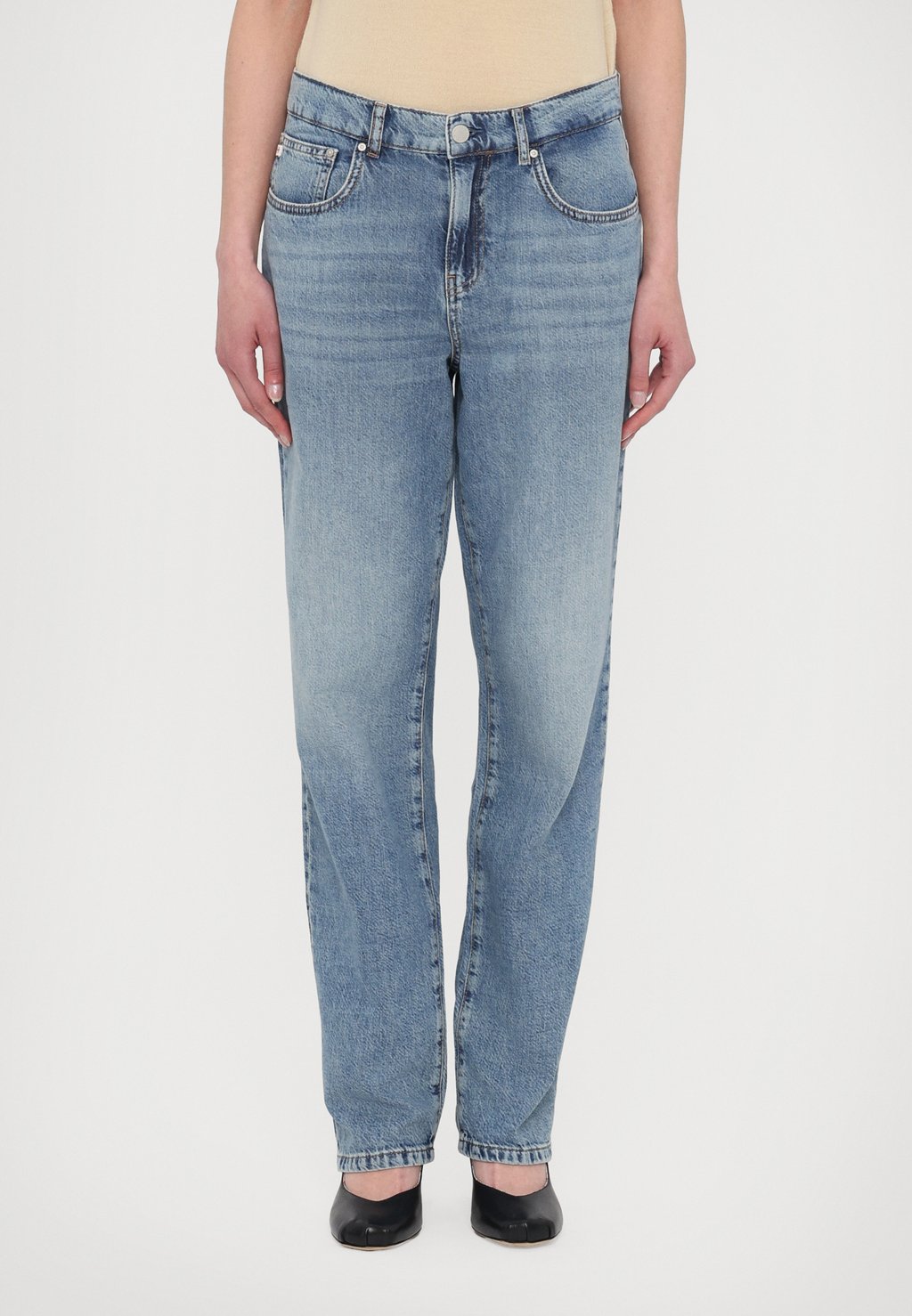 

Джинсы свободного кроя ROTTERDAM LOW RISE BOYFRIEND AG Jeans, цвет Roan
