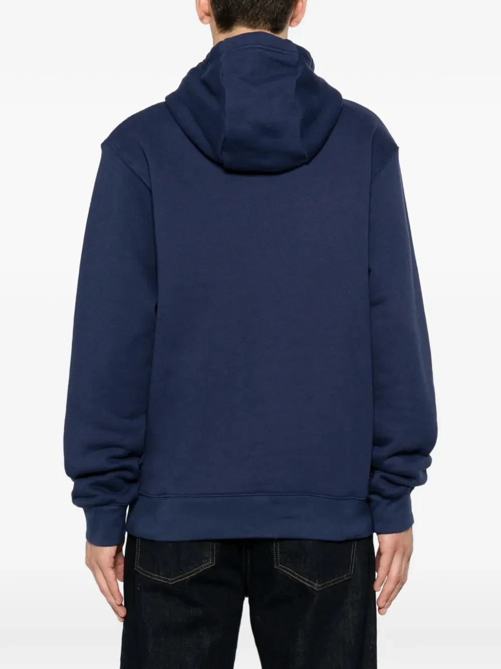 X mlb cooperstown legacy new york yankees drawstring hoodie Nike, синий — фото 4
