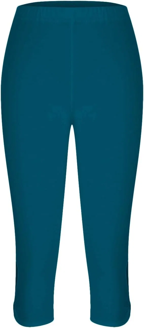 Женские капри для йоги Hollow Out, высокие, компрессионные, Dark Blue — фото 4