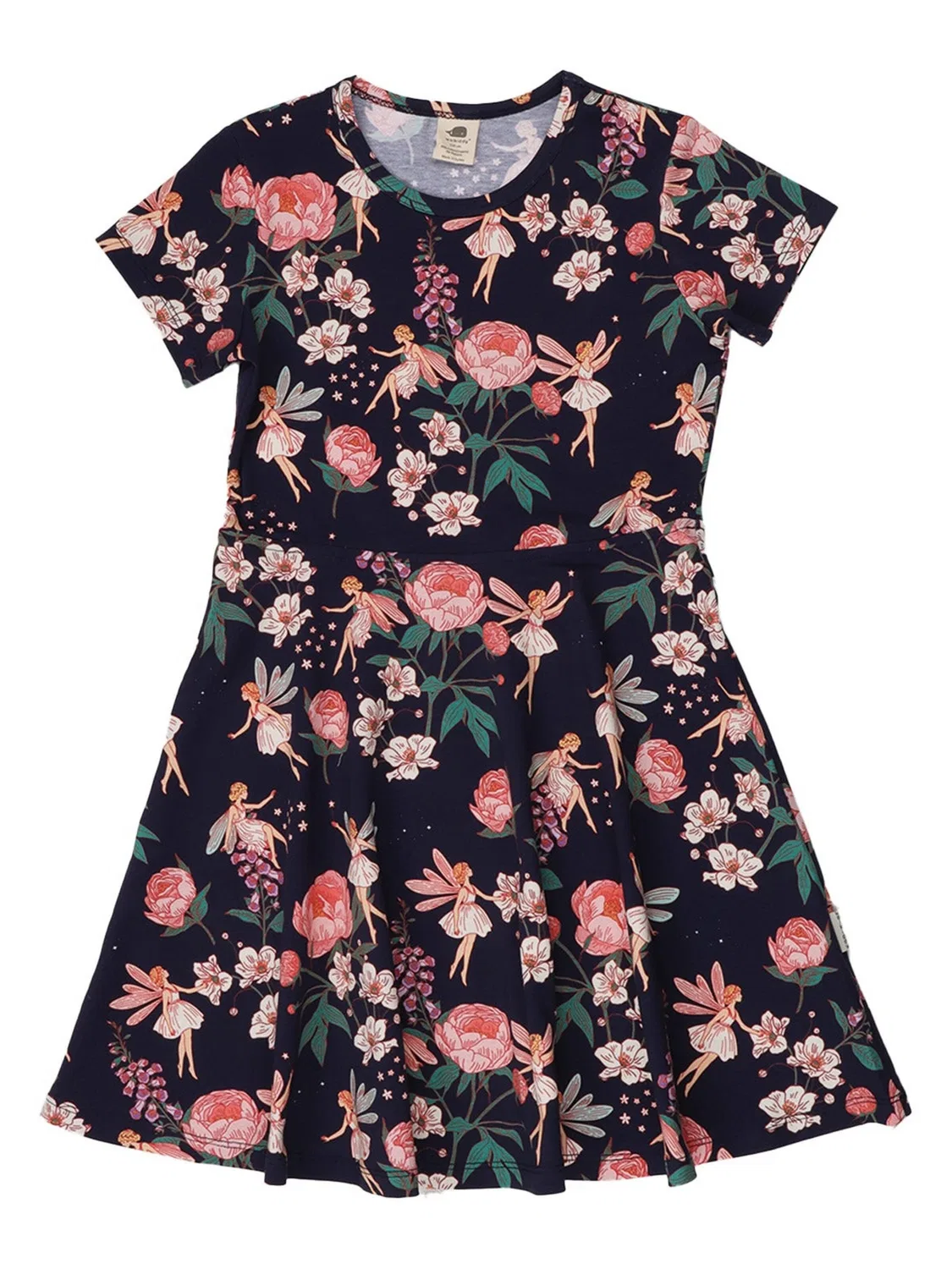 Платье 'Walkiddy - Fairies and Flowers Flared Платье' Walkiddy, Navy