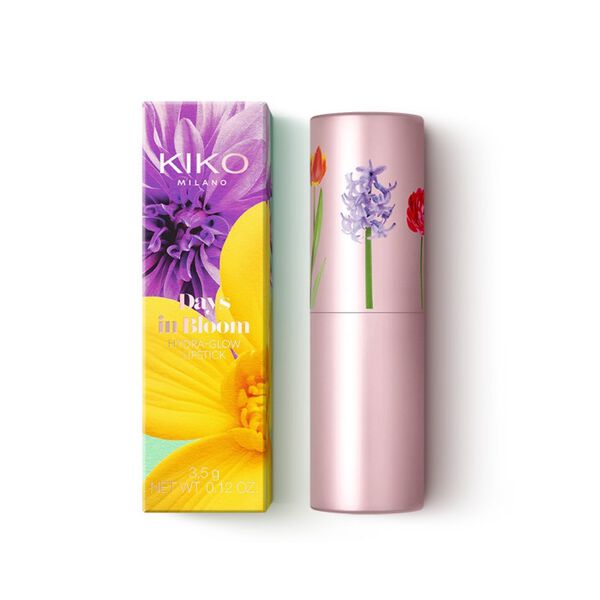 

Увлажняющая помада 04 fancy rosewood, 3,5 г Kiko Milano Days in bloom hydra-glow lipstick, цвет 04 fancy rosewood
