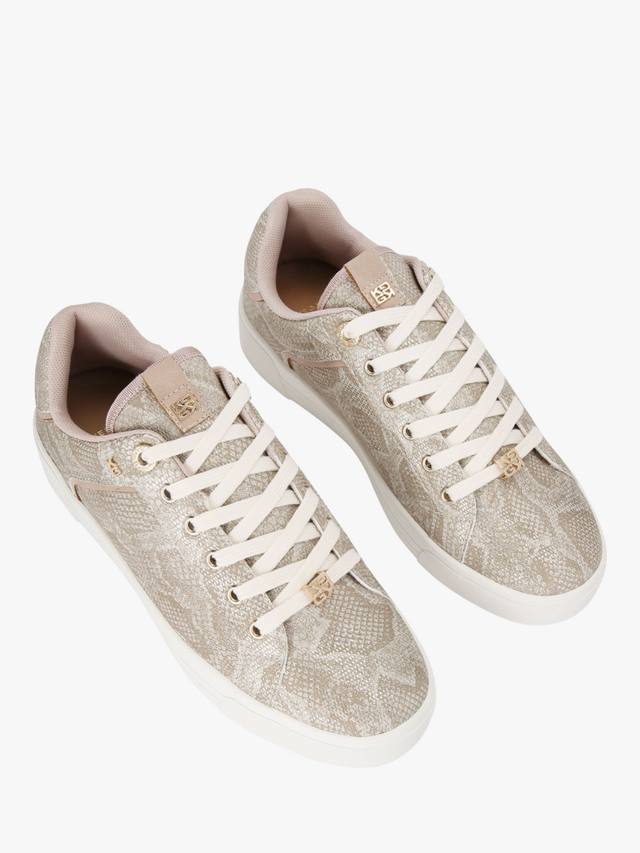 Кроссовки lillian со змеиным принтом KG Kurt Geiger, цвет Taupe/Multi — фото 3