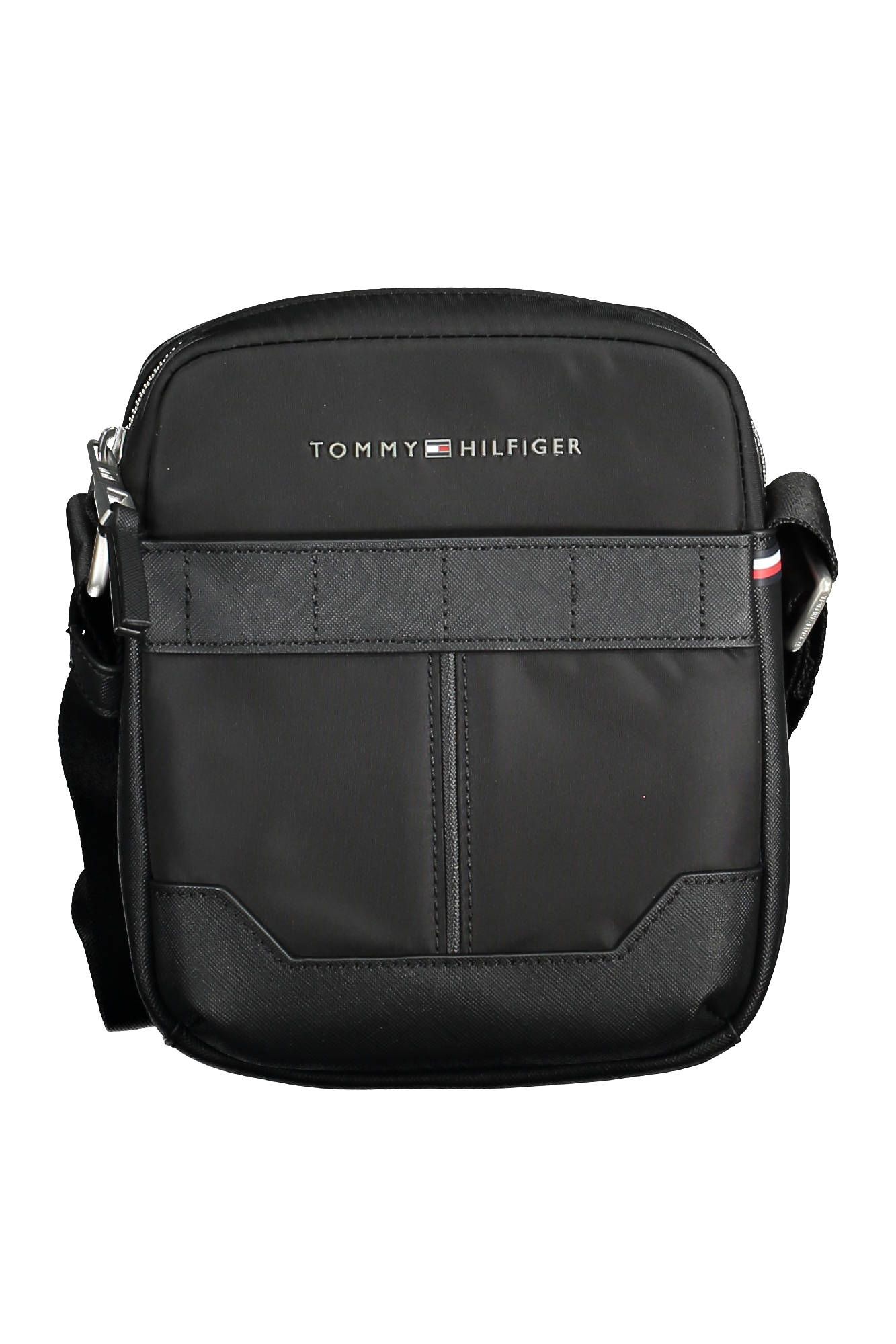 

Черная мужская сумка из полиэстера через плечо Tommy Hilfiger