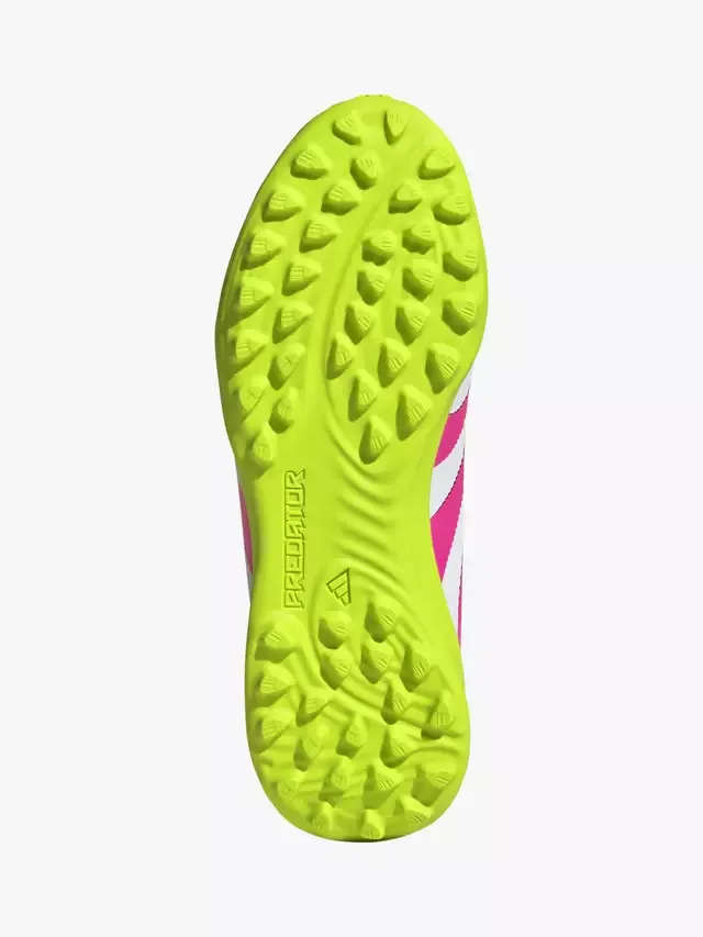 Детские футбольные бутсы Predator League, бело-розовые adidas — фото 3