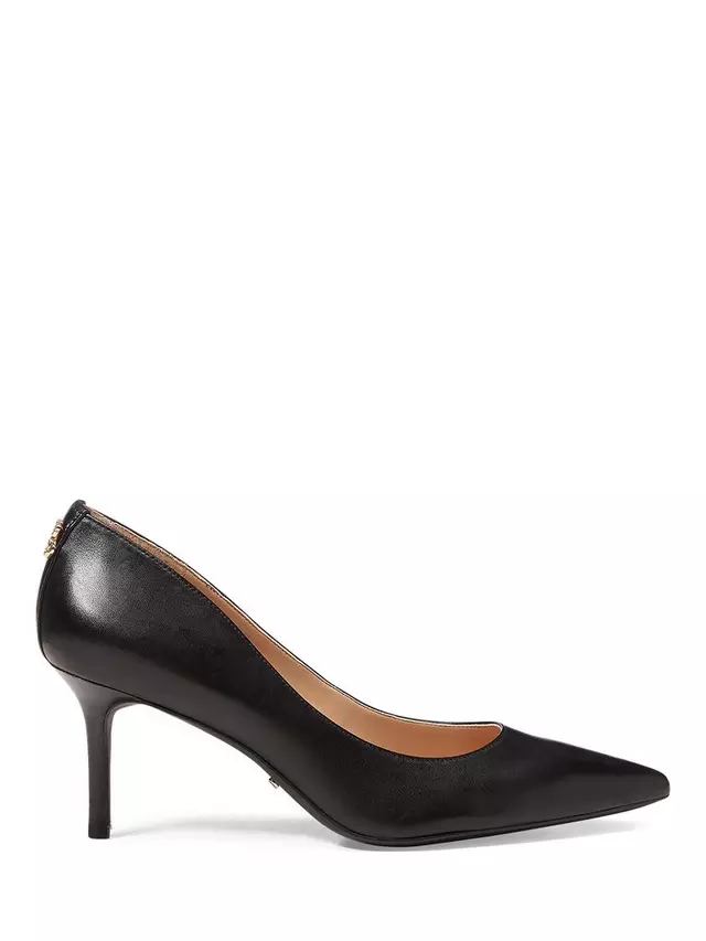 

Туфли-лодочки Ralph Lauren Lauren Ralph Lauren Lanette Leather Pointed Toe Stiletto, черный