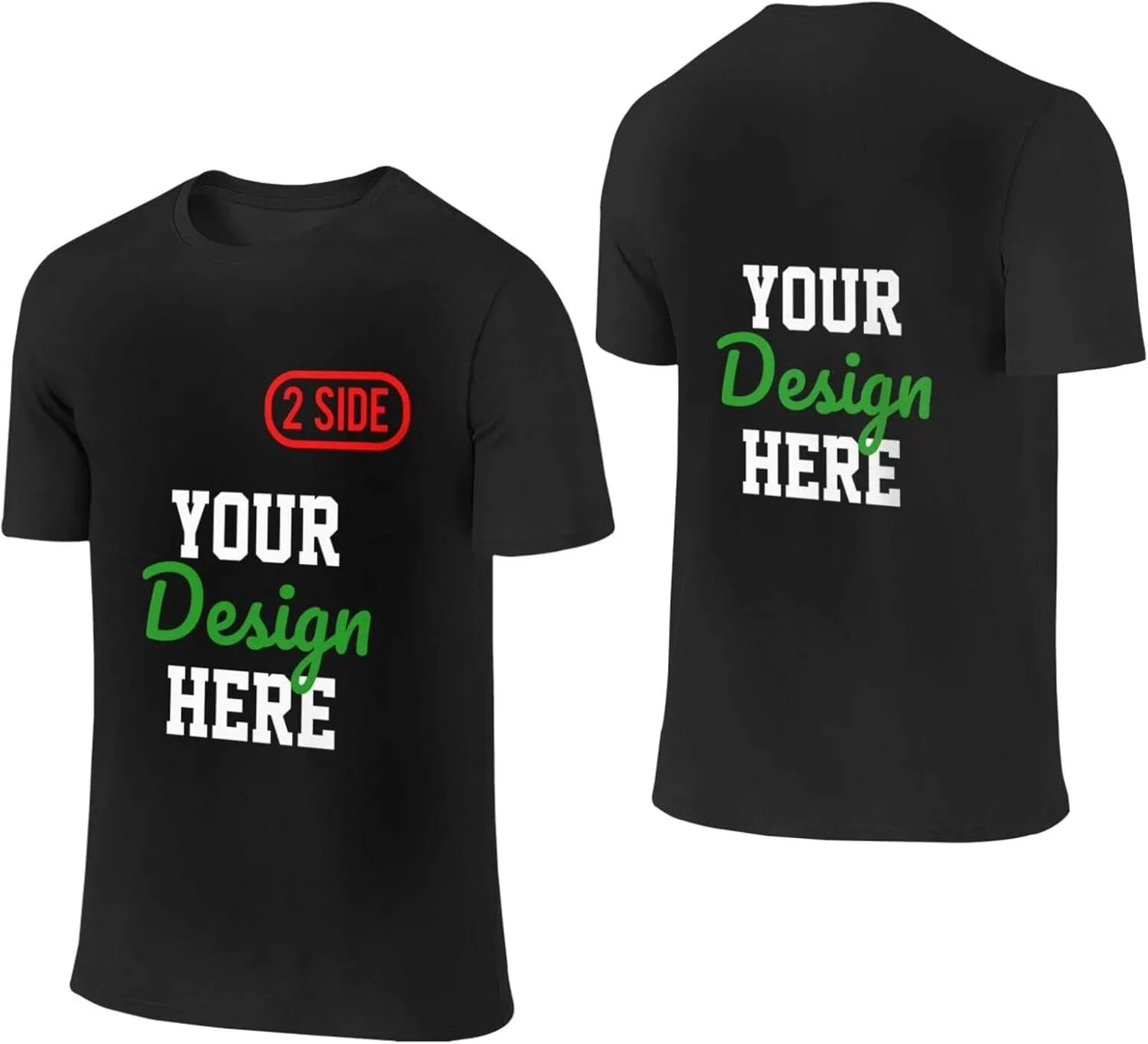 

Футболка мужская Custom с нанесением текста Qxatwvic