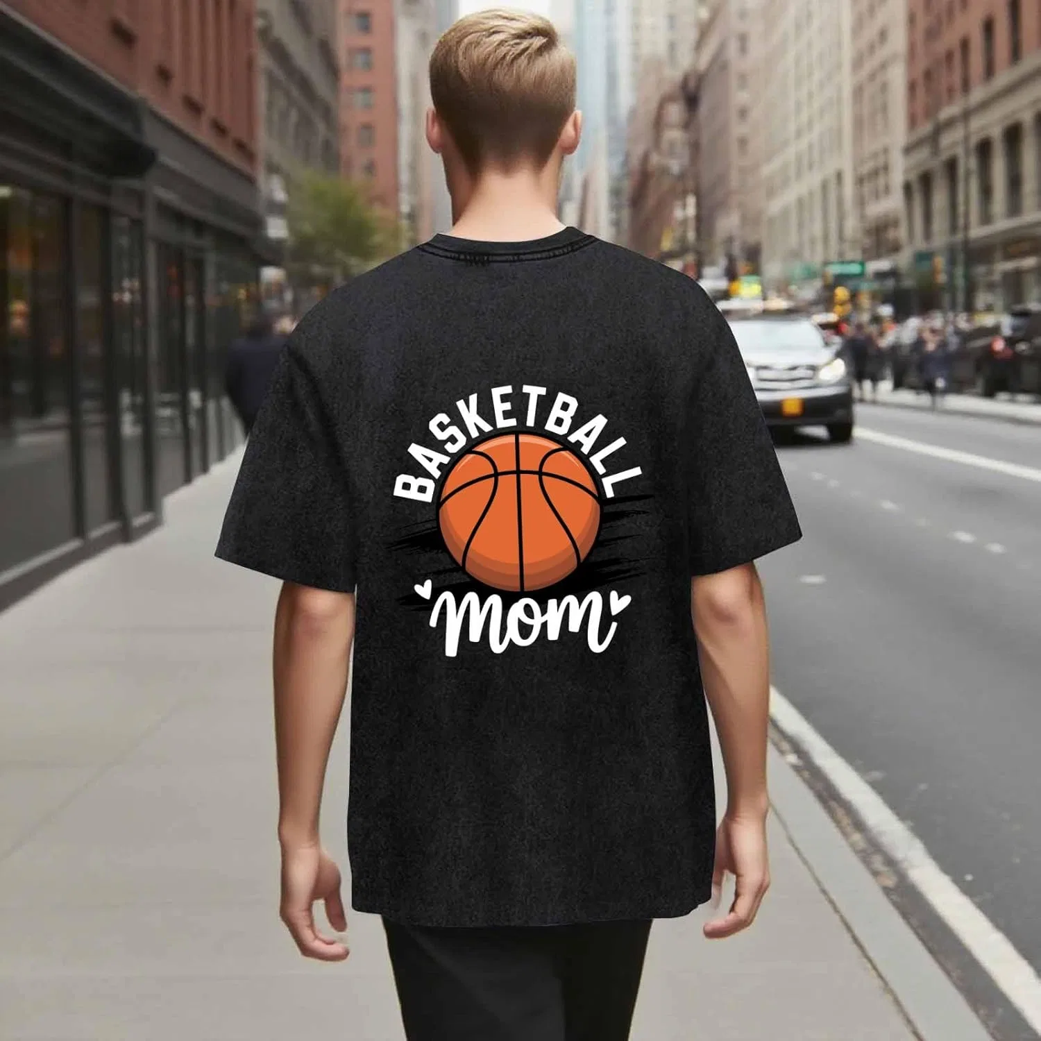 Футболка Basketball Mom Generic, черный — фото 3
