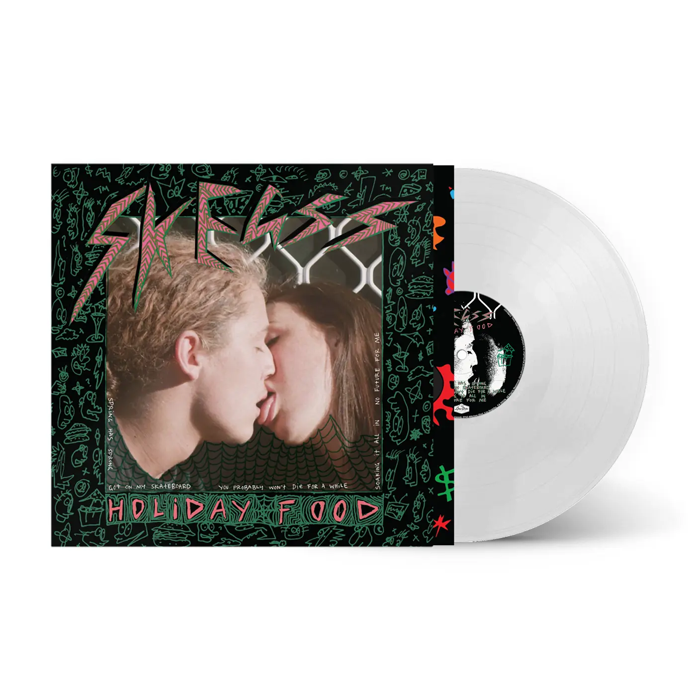 

Виниловая пластинка Holiday food + everyone is good at something white vinyl Skegss