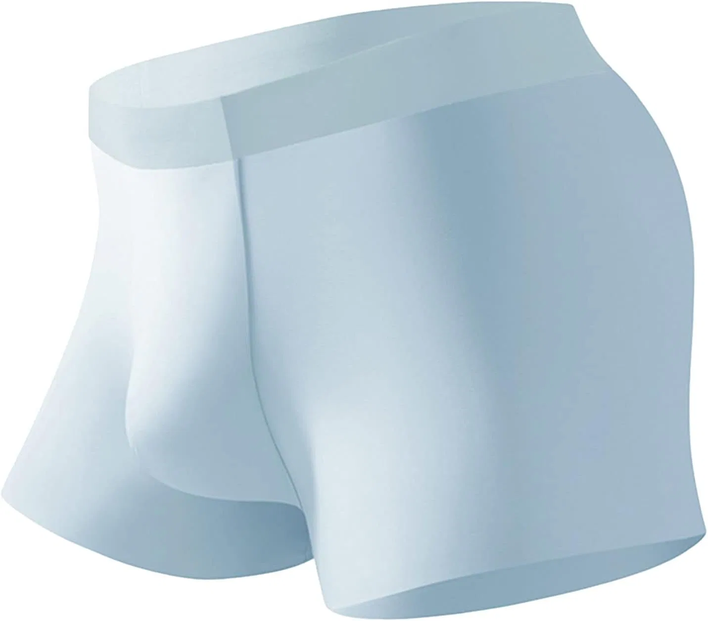 Боксеры быстросохнущие, Men's Waist Ice Silk, синие