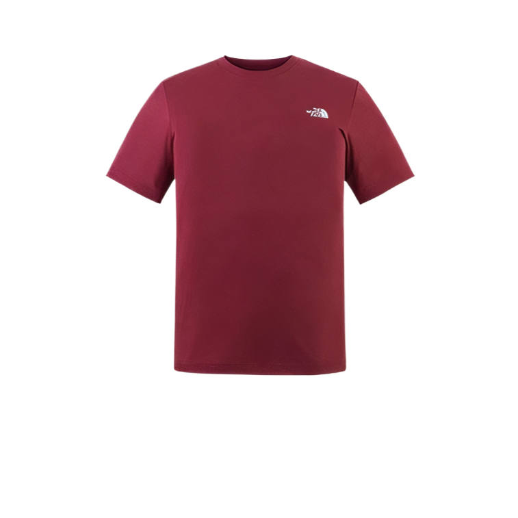

THE NORTH FACE Футболка мужская бордовая