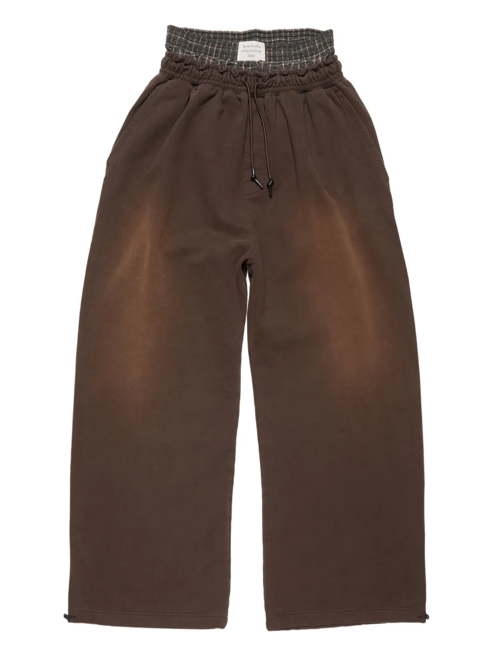 

Спортивные брюки на кулиске Acne Studios, коричневый