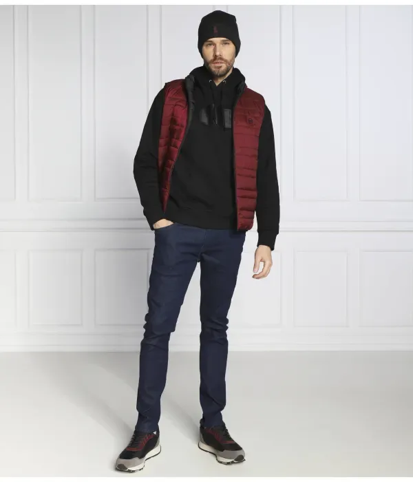 Толстовка с капюшоном из материала Felpa regular fit Calvin Klein, черный — фото 2