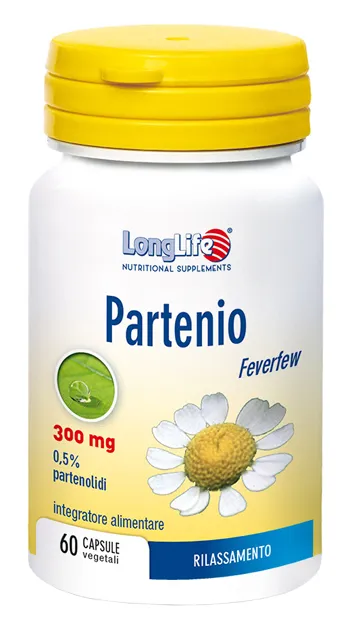 

LongLife Feverfew, расслабляющая добавка, 60 растительных капсул Long Life
