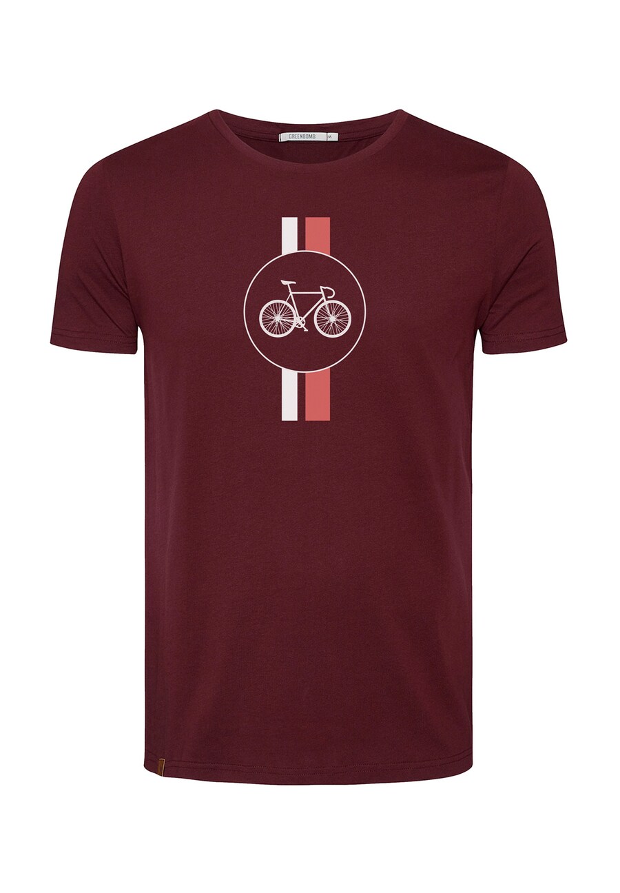 

Рубашка GREENBOMB Bike Highway, цвет Red/Cherry red