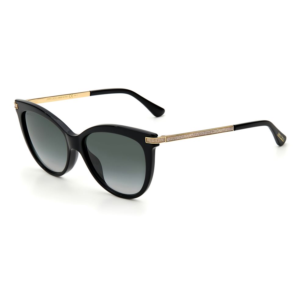 

Черные ацетатные солнцезащитные очки Jimmy Choo Eyewear