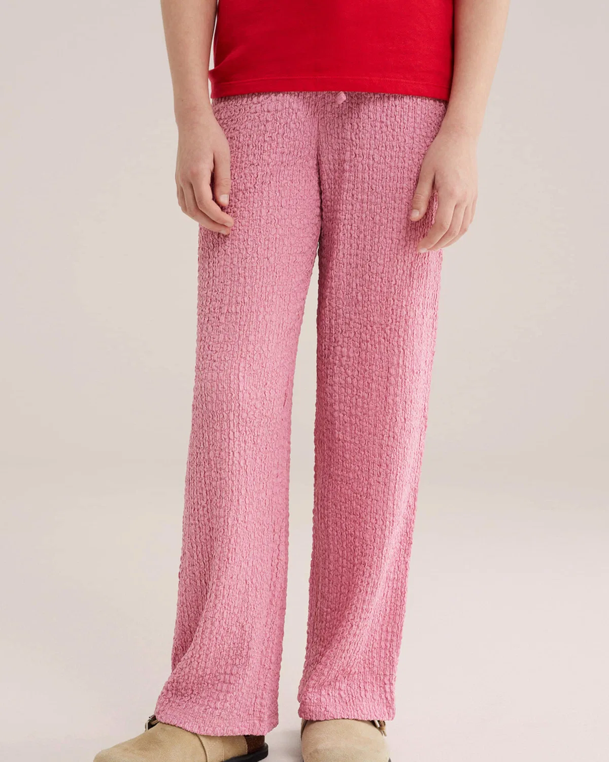 Обычные брюки We Fashion, Rose