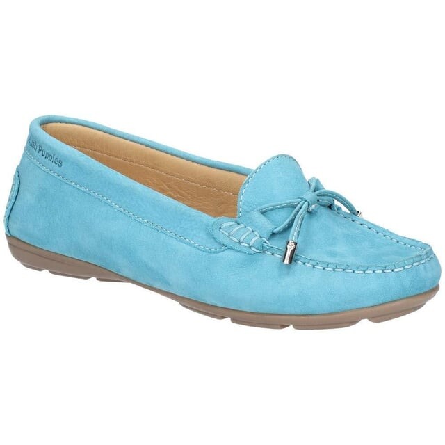 

Женские кожаные туфли Maggie с тоглами Hush Puppies, синий