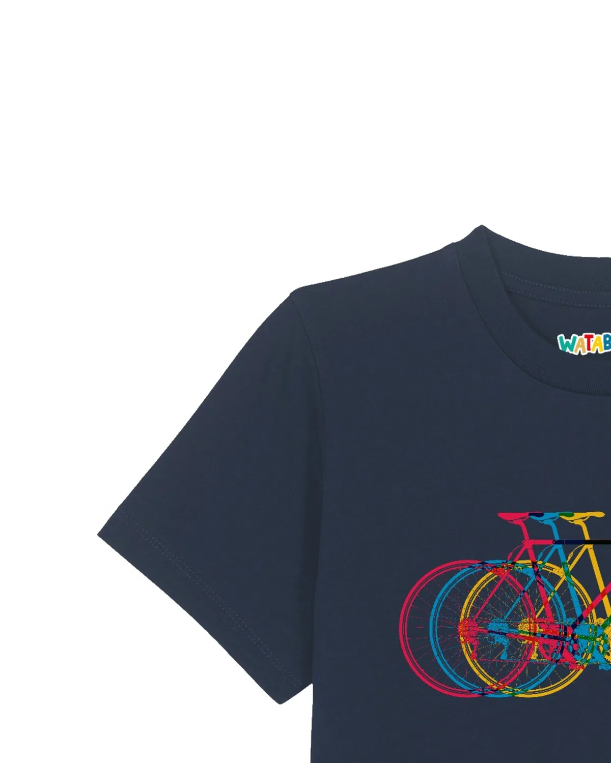 Футболка 'Fahrräder' Watabout.Kids, Blue/Navy — фото 3