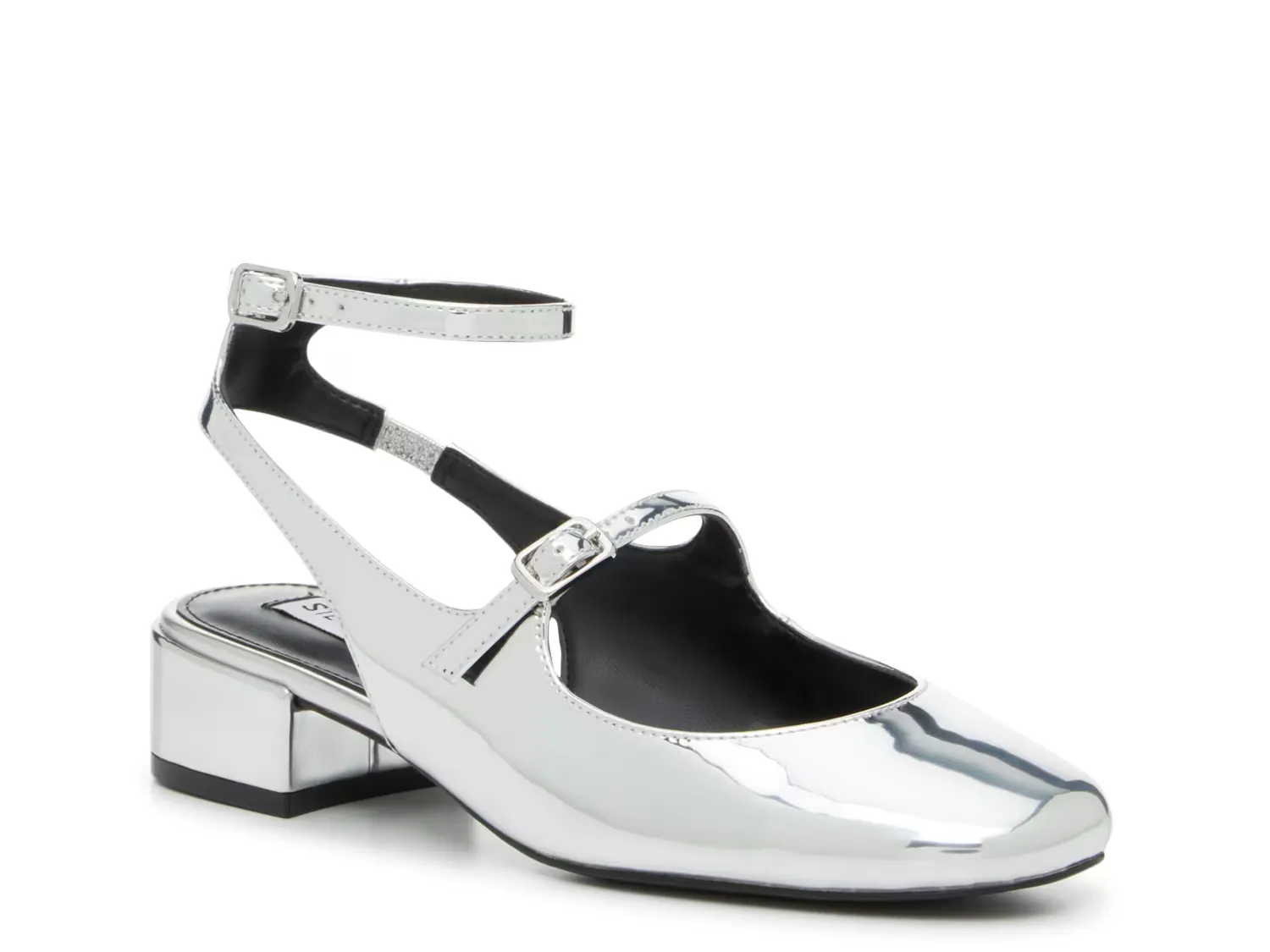 Туфли Spektor Mary Jane Steve Madden, серебряный/металлик