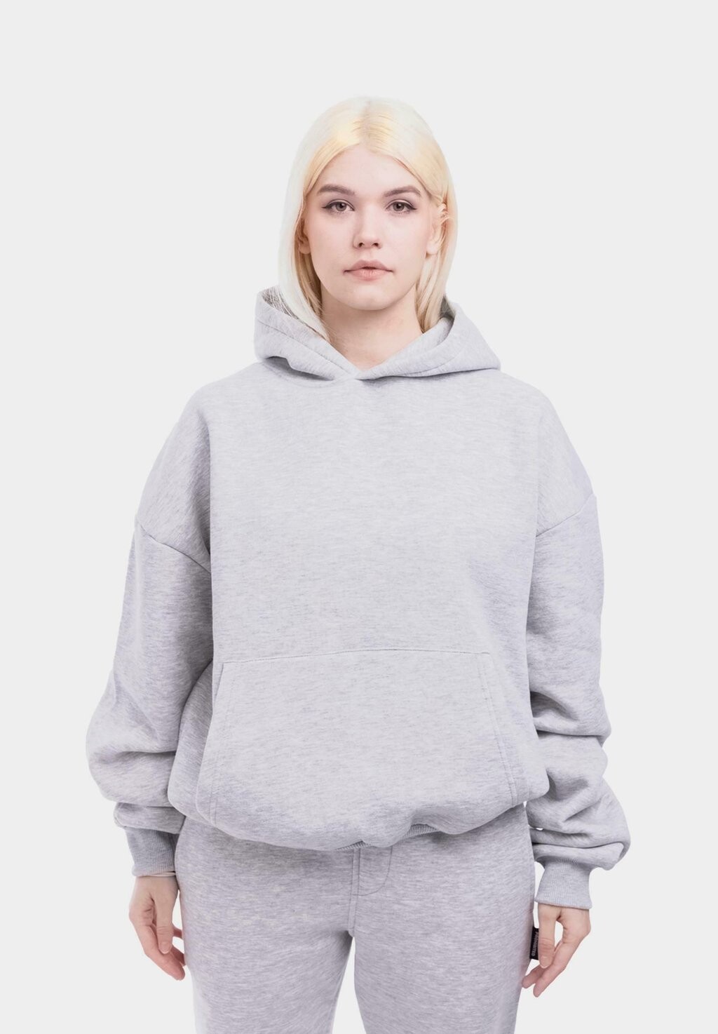 

Худи UNISEX PROHIBITED, цвет grey melange