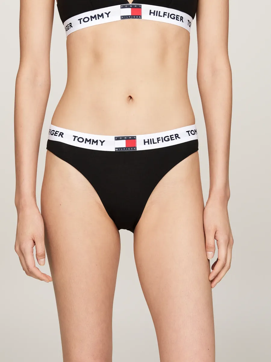 

Трусики бикини Tommy Hilfiger Underwear CLASSIC BIKINI с надписью-логотипом, черный