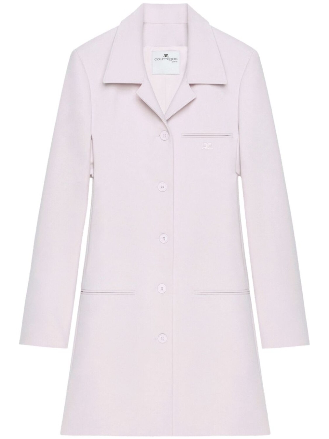

Courrèges пальто Heritage, розовый